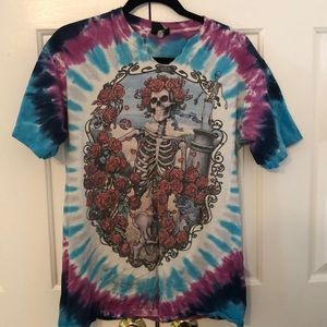 Tie dye Grateful Dead tee